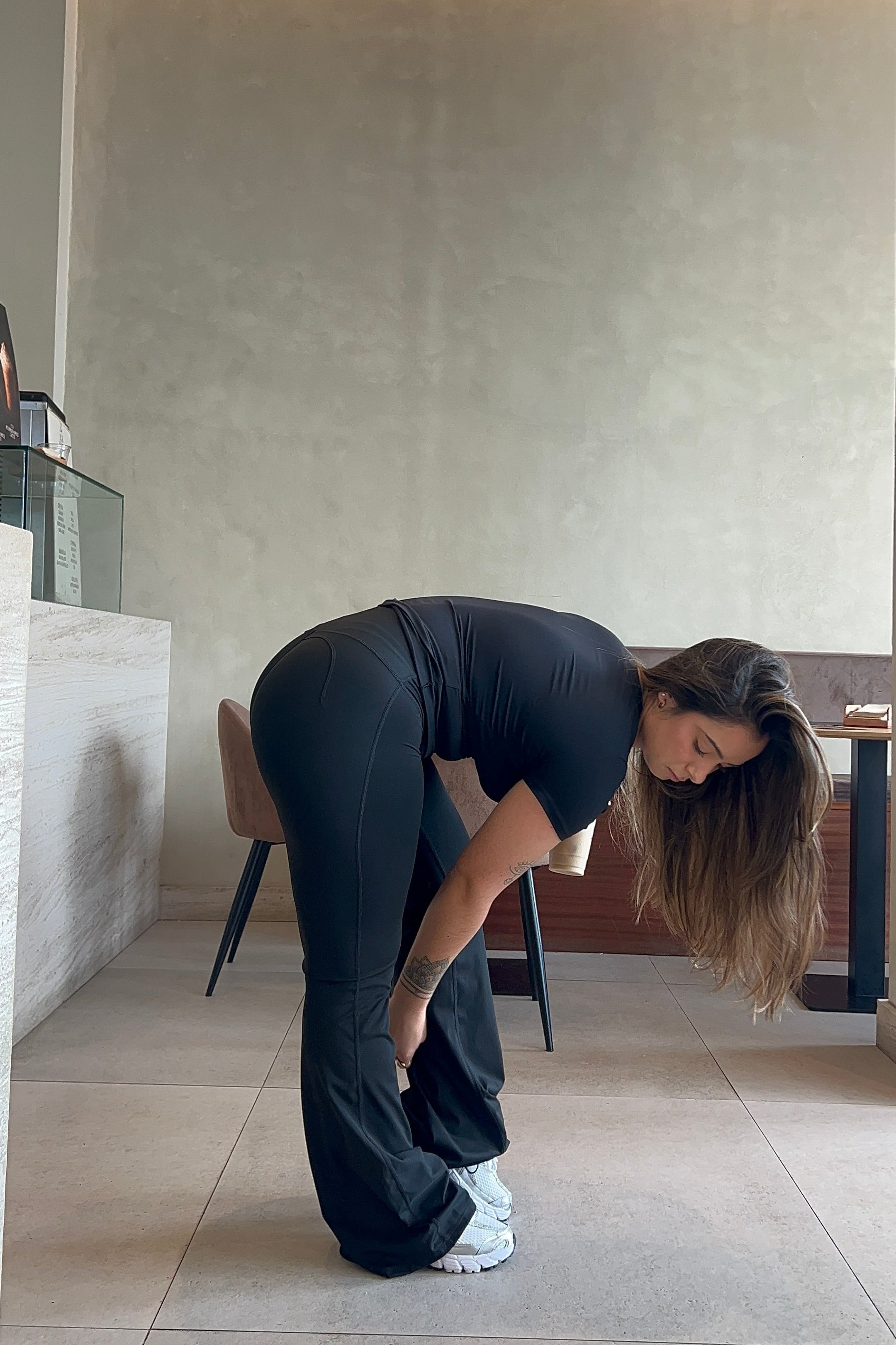 High Waist Flared Leggings