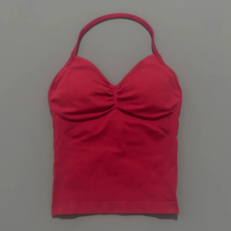 Open-Back Strappy Top