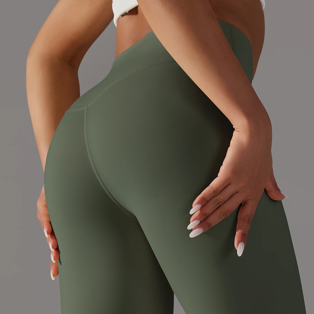 Yoga Leggings Women Fitness Leggings Running Cycling Pants Breathable Sports Leggings High Waist Summer Workout Gym Clothing
