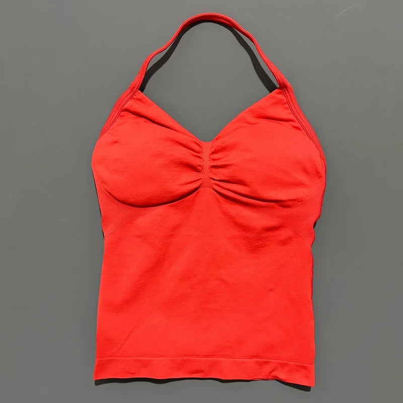 Open-Back Strappy Top