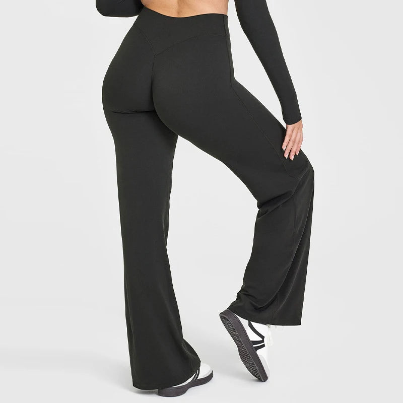 Straight-Leg Yoga Pants