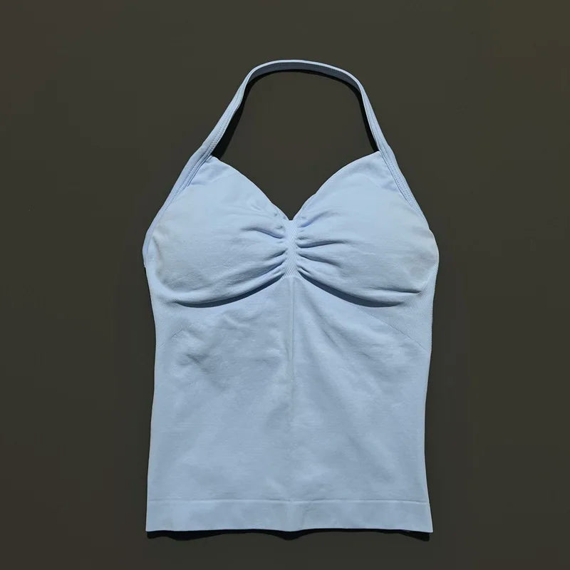 Open-Back Strappy Top