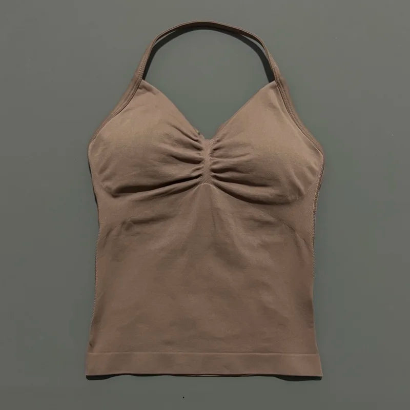 Open-Back Strappy Top