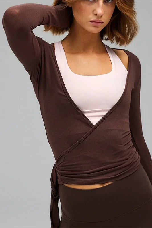 Yoga Wrap Top