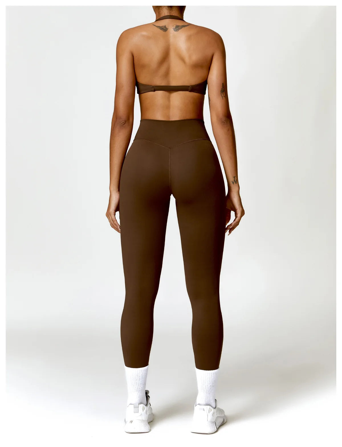 Sport Bra Leggings Suit 2PCS Yoga Set Nude Feeling Workout Sets Women Tracksuit Gym Push Up Fitness Running Workout Sportwear