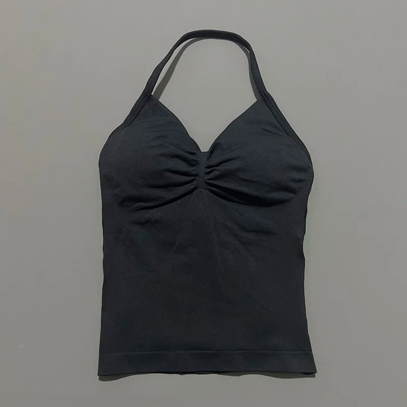 Open-Back Strappy Top
