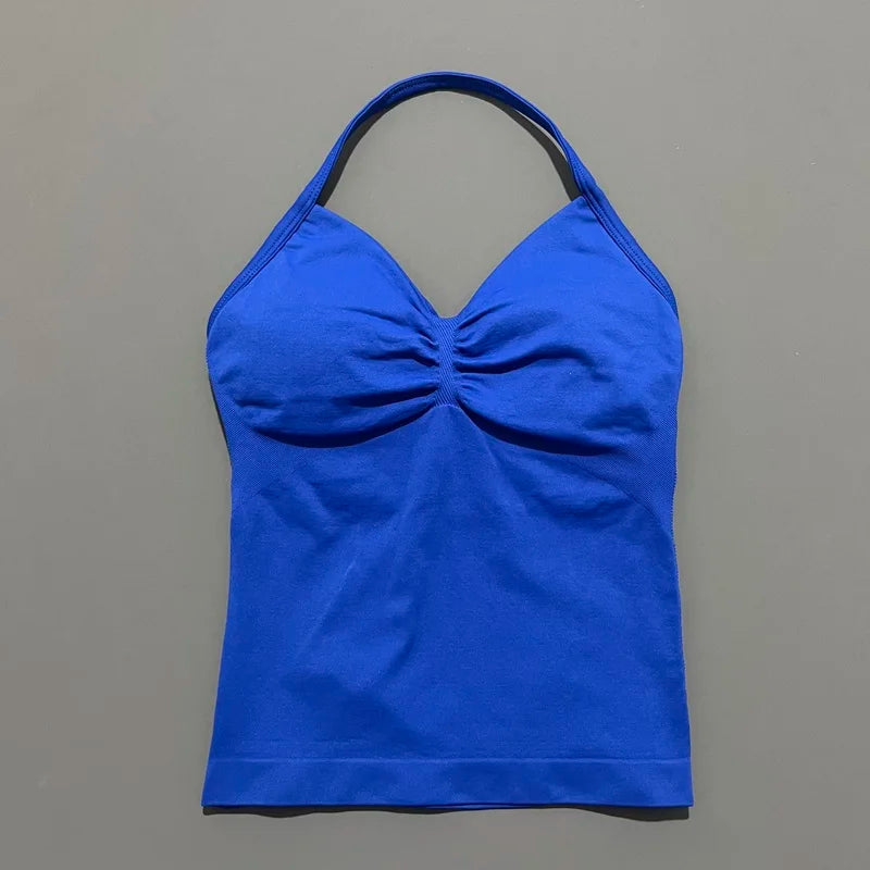 Open-Back Strappy Top