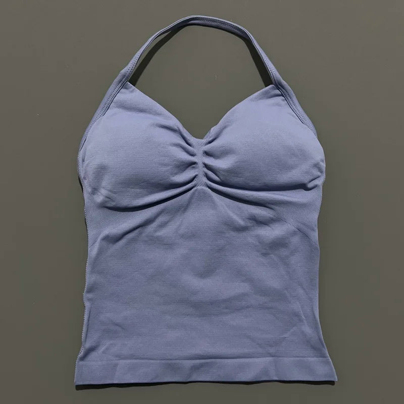 Open-Back Strappy Top